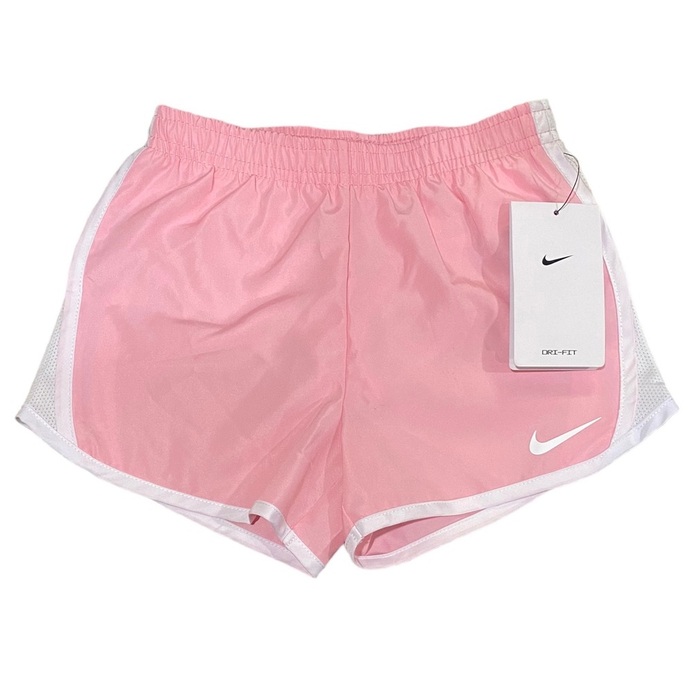 Nike Dri-Fit Pink and White Shorts